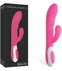 PlusOne Dual Rabbit Vibrator – High-Quality Silicone, Pink