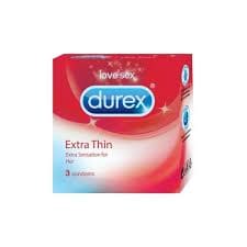 Durex Ultra Thin Sensation Condoms (3 Pack)