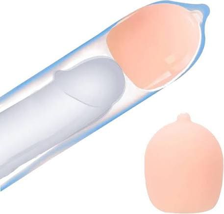 Adjustfit Penis Sleeve Extension Reusable Condom Insert Accessory for Female G-spot Stimulation Sexual Enhancer Beads Pleasure Couples Sex Toys