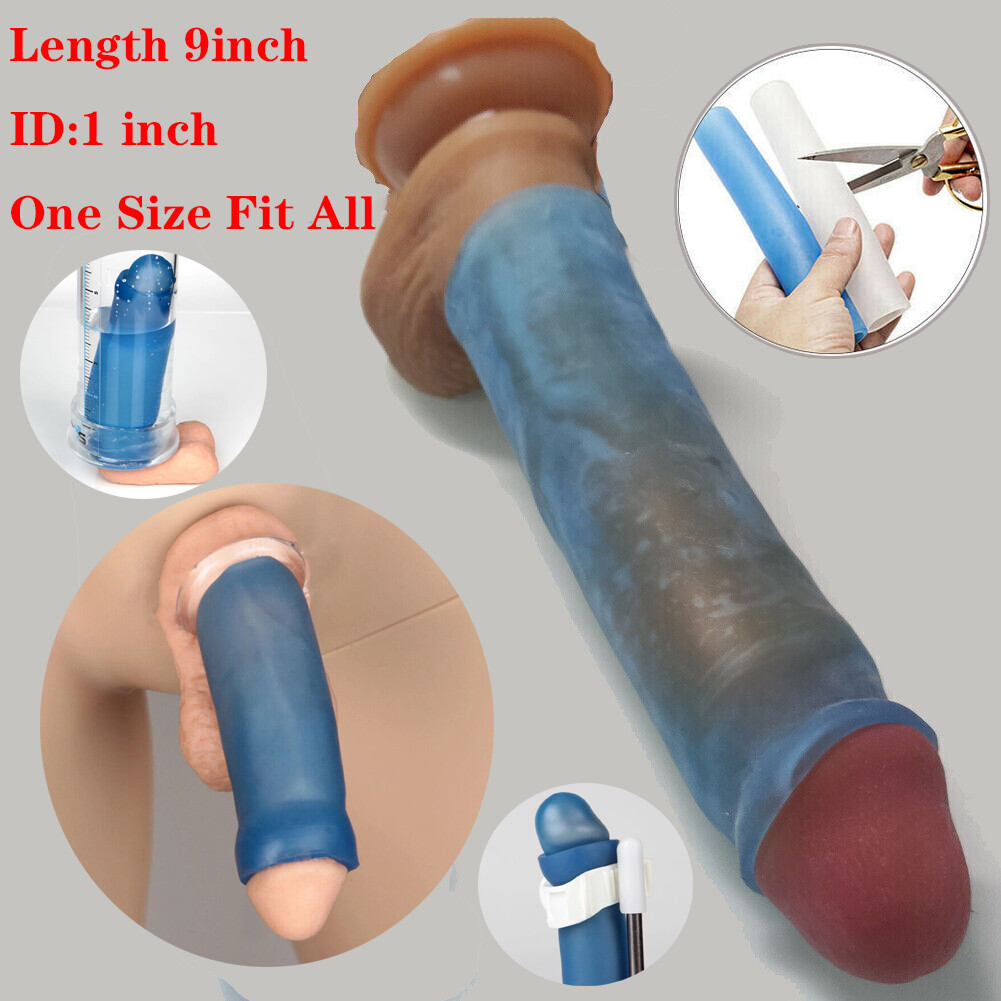 9inch Penis Sleeve for penis Pump Extender Stretcher Vacuum Cylinder Enlargement