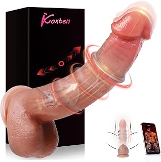 Realistic 360 Rotating Dildo in Pakistan 8inch G Spot Vibrator 20 Speed with Suction Cup for Women and Couple 250G