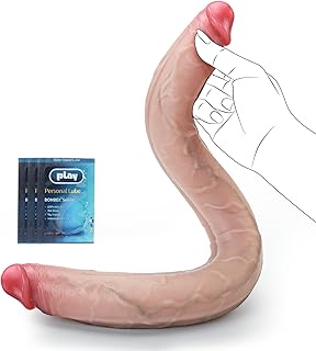 LuxeDual Soft Silicone Double Dildo
