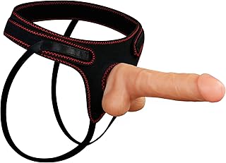 Men's Strap on Realistic Dildo in Pakistan - Brown Color 6 inch - High Quality 350g